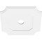Ekena Millwork Locke Architectural Grade PVC Contemporary Ceiling Medallion, 20"OD x 3"ID x 12"C x 1"P CMP20LE-03000 - alternate 2